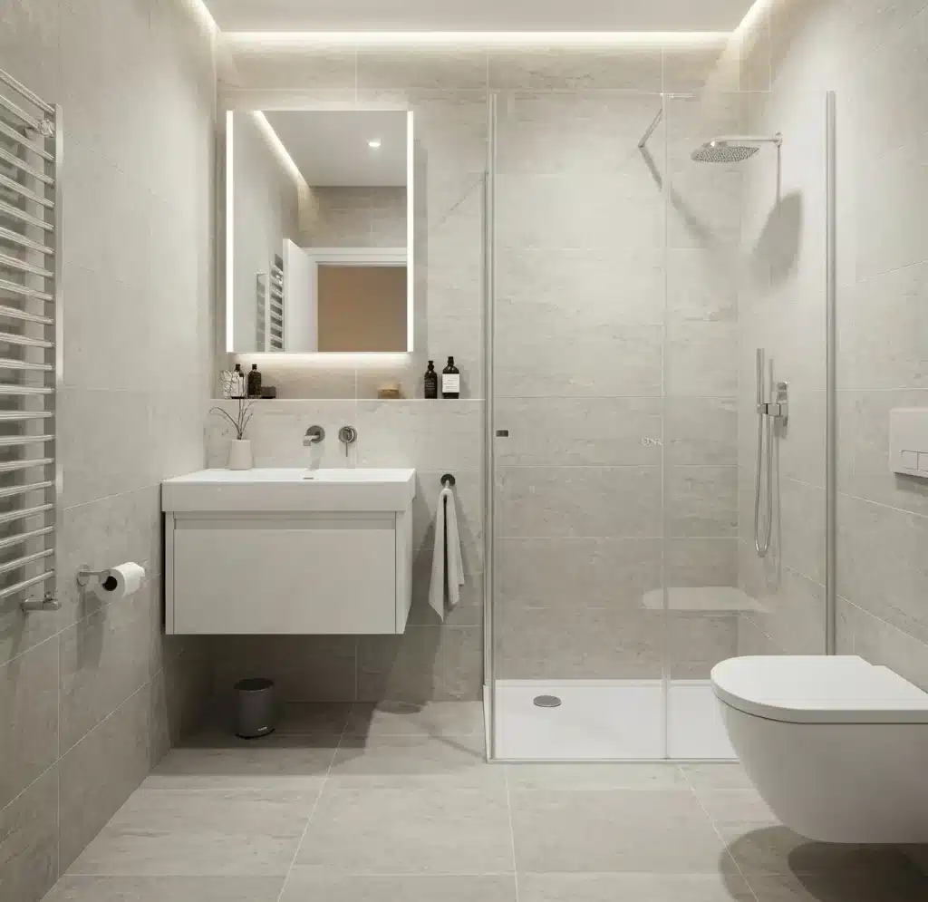 Small Bathroom Look Spacious with the Right Flooring